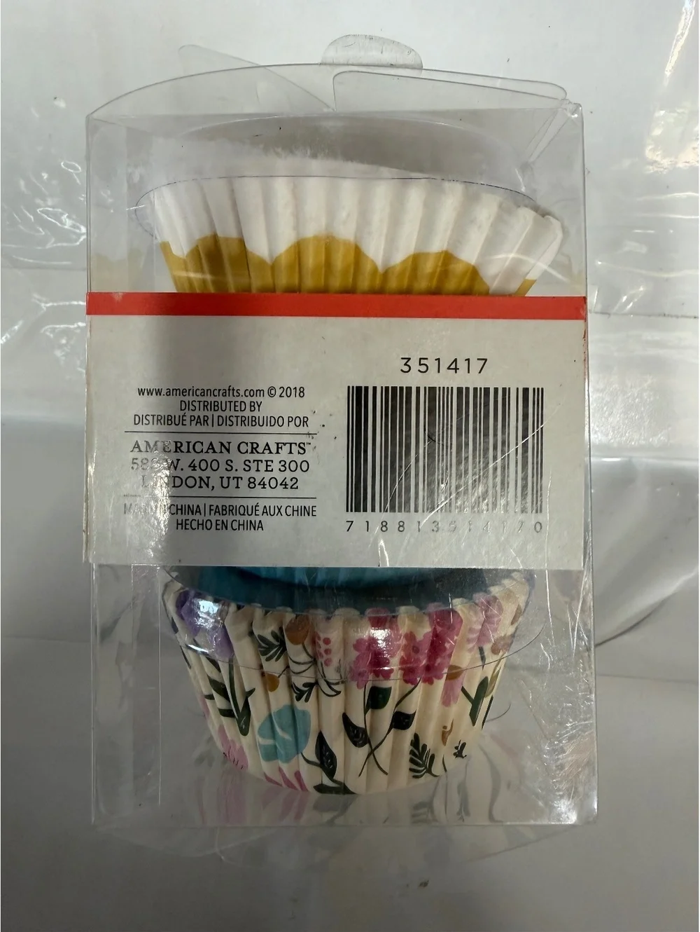 Homemade with Love Baking Cups - 72 Count Assorted Designs